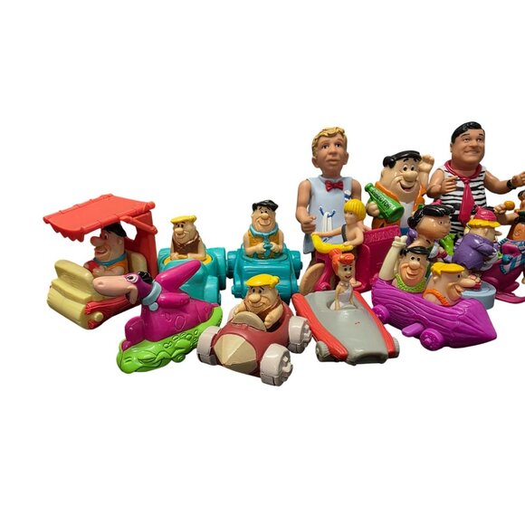 Large Lot of Flintstones Mixed Toys - Picture 2 of 10